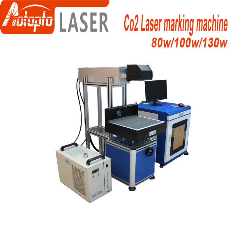 Co2 laserové značkovací stroj gravírování dřevěných materiálů a nonmetal